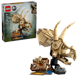 LEGO Jurassic World 76969 : Les fossiles de dinosaures : le crâne du tricératops