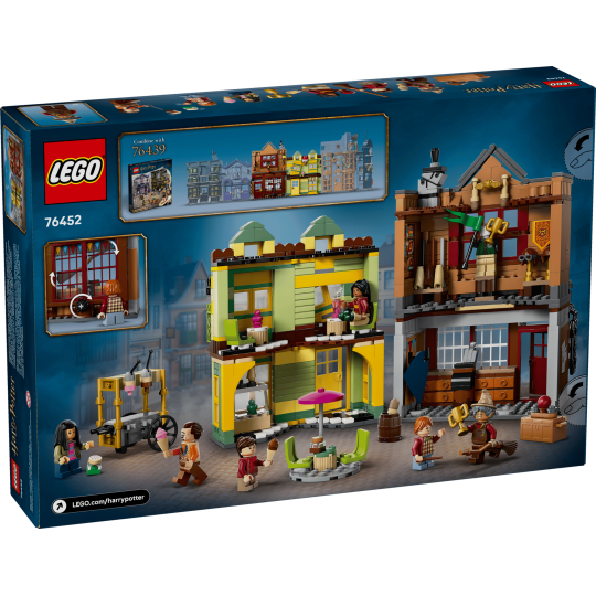 LEGO Harry Potter 76452 : Magasin d'accessoires de Quidditch et marchand de glaces