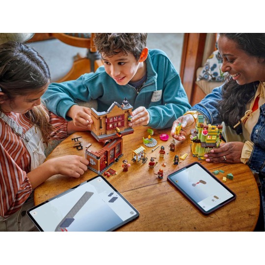 LEGO Harry Potter 76452 : Magasin d'accessoires de Quidditch et marchand de glaces