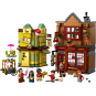 LEGO Harry Potter 76452 : Magasin d'accessoires de Quidditch et marchand de glaces