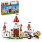 Combat contre Roy au château de Peach lego