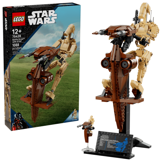 LEGO Star Wars 75428 : Droïde de combat sur son STAP