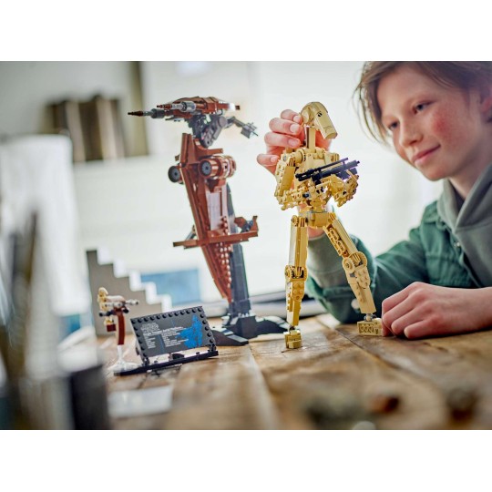 LEGO Star Wars 75428 : Droïde de combat sur son STAP