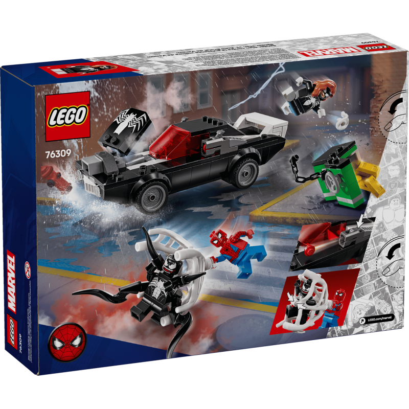 LEGO Marvel 76309 : Spider-Man contre le bolide de Venom