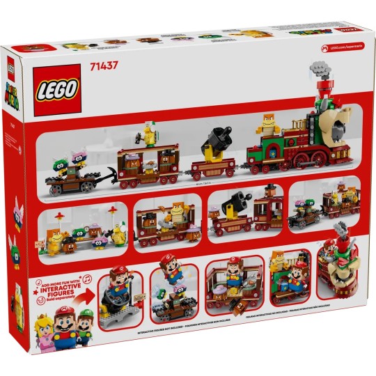 Le train Bowser Express lego