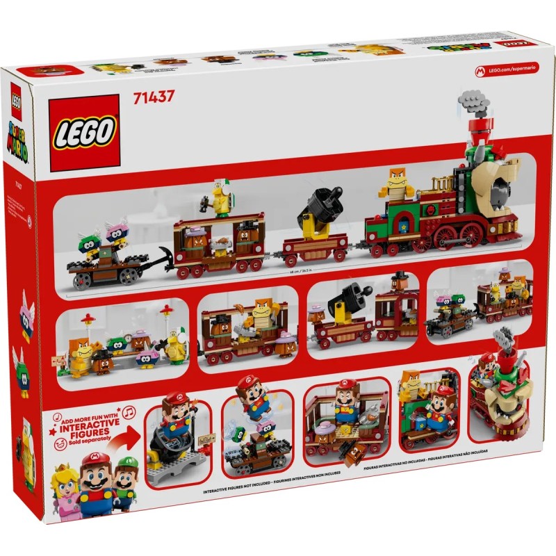 Le train Bowser Express lego