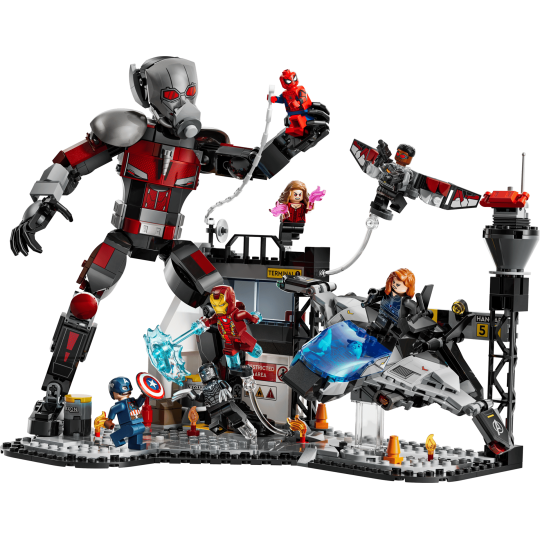 LEGO Marvel 76314 : Le combat de Captain America : Civil War