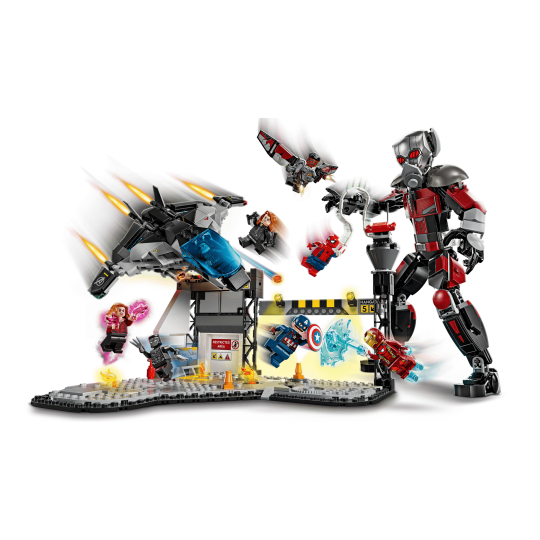 LEGO Marvel 76314 : Le combat de Captain America : Civil War