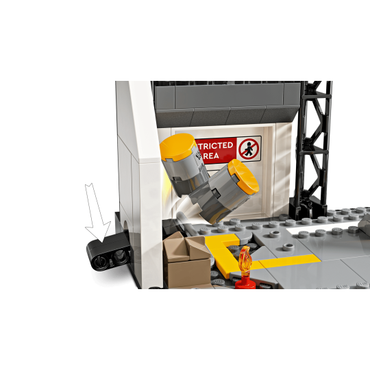 LEGO Marvel 76314 : Le combat de Captain America : Civil War