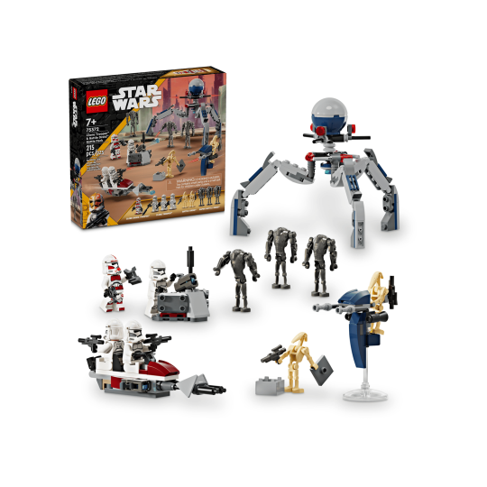 Lego Star Wars 75372 - Pack de combat des Clone Troopers et Droïdes de combat