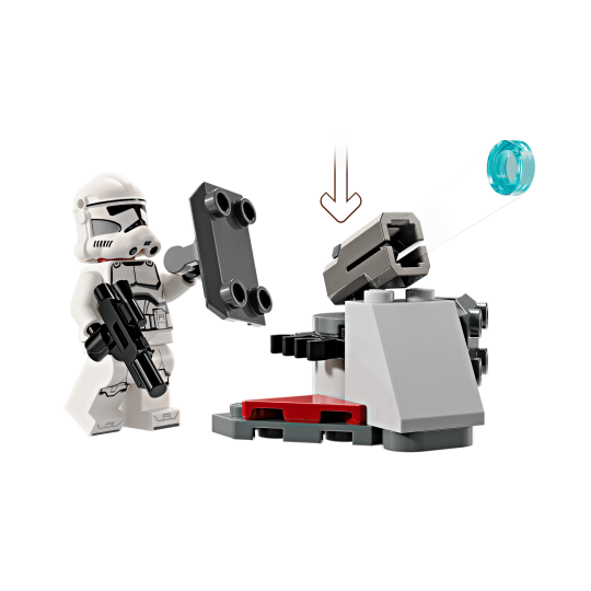Lego Star Wars 75372 - Pack de combat des Clone Troopers et Droïdes de combat