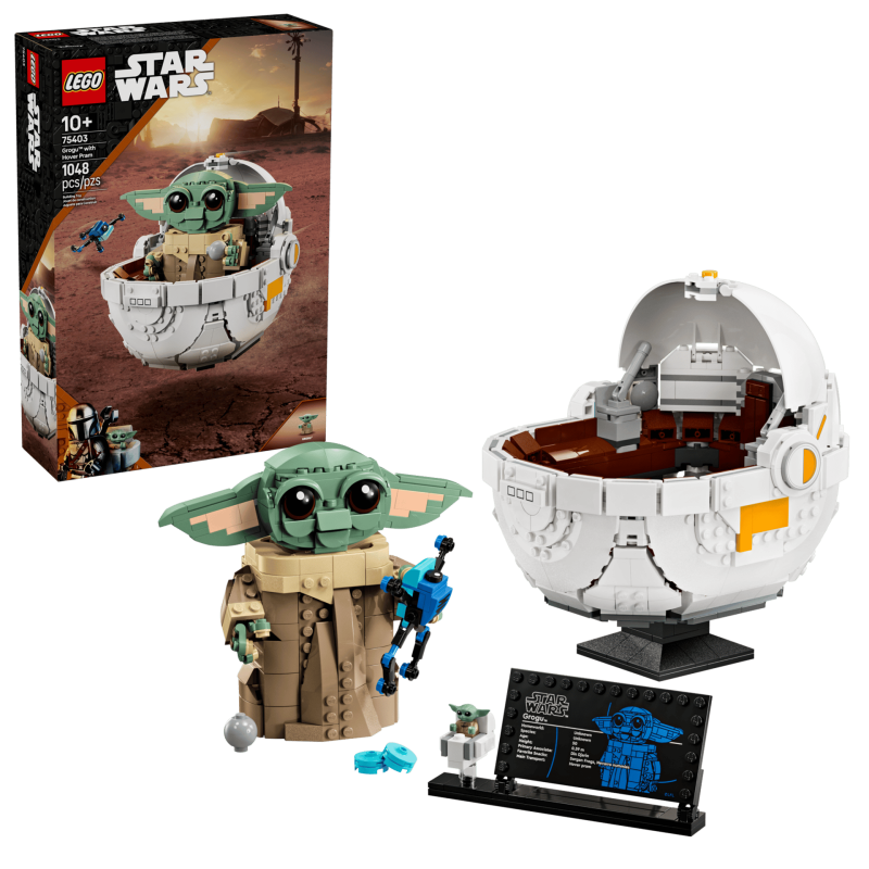 Lego Star Wars 75403 - Grogu et son landau
