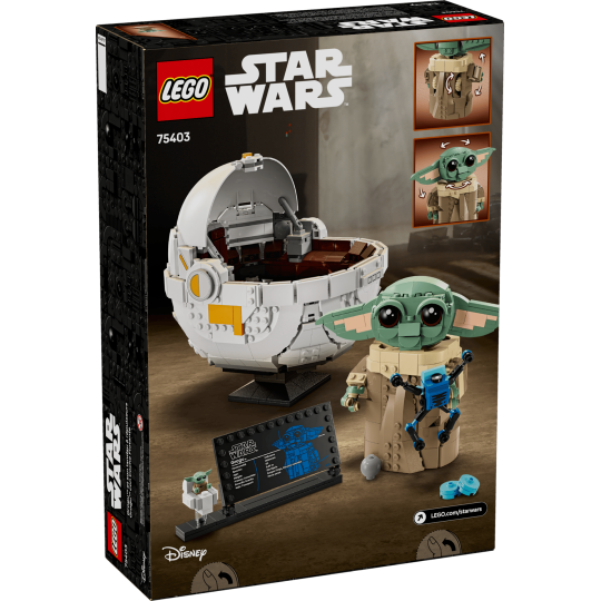 Lego Star Wars 75403 - Grogu et son landau