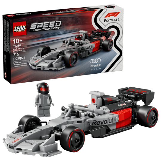 LEGO Speed Champions 77259 : Voiture de course Audi Revolut F1 Team R26