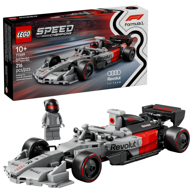 LEGO Speed Champions 77259 : Voiture de course Audi Revolut F1 Team R26