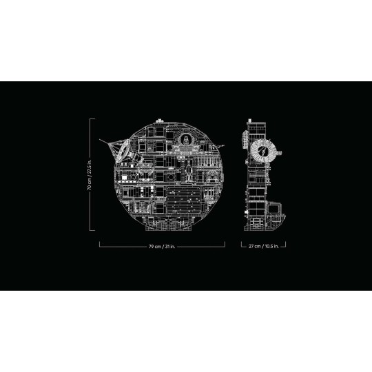 LEGO Star Wars UCS 75419 : L’Étoile de la Mort (Death Star - Ultimate Collector Series)
