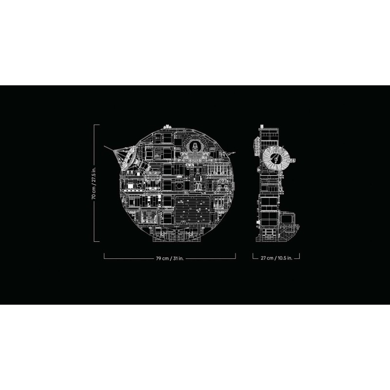 LEGO Star Wars UCS 75419 : L’Étoile de la Mort (Death Star - Ultimate Collector Series)