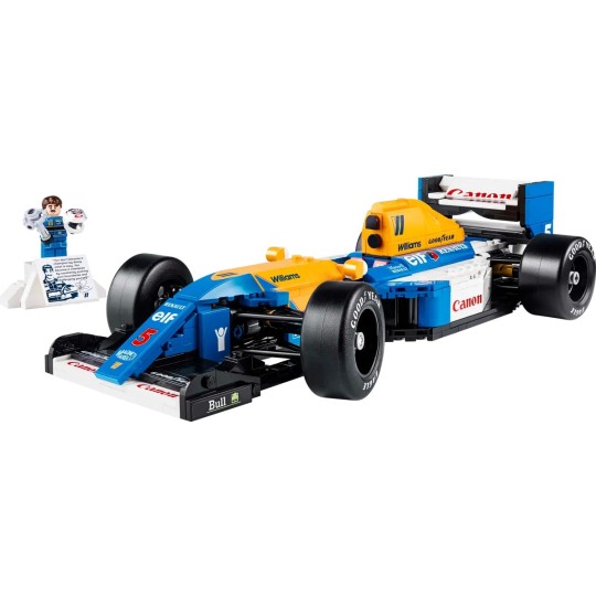 Williams Racing FW14B et Nigel Mansell lego