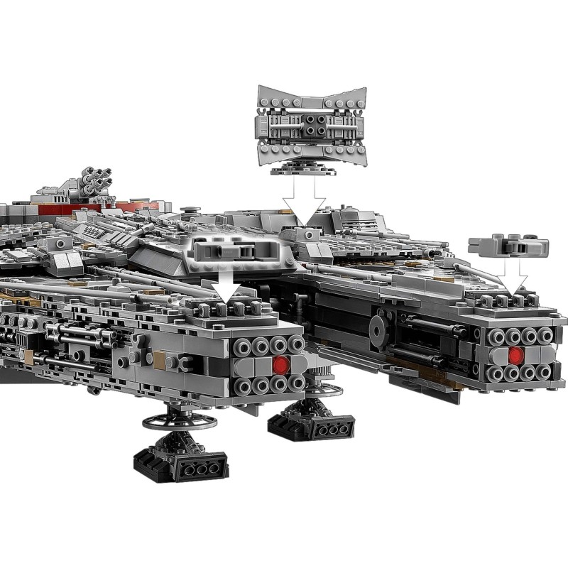 LEGO Star Wars UCS 75192 : Faucon Millénium (Millennium Falcon - Ultimate Collector Series)
