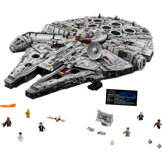 LEGO Star Wars UCS 75192 : Faucon Millénium (Millennium Falcon - Ultimate Collector Series)