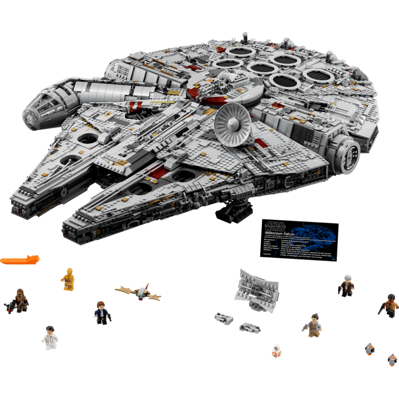 LEGO Star Wars UCS 75192 : Faucon Millénium (Millennium Falcon - Ultimate Collector Series)