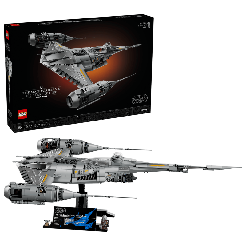 LEGO Star Wars UCS 75442 : Le chasseur N-1 du Mandalorien (The Mandalorian's N-1 Starfighter - Ultimate Collector Series)