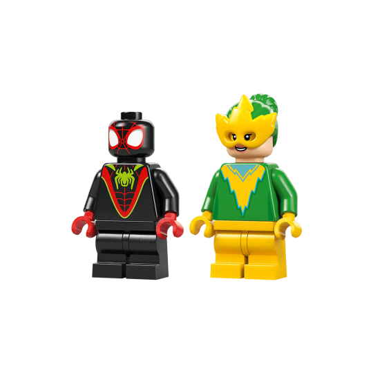 LEGO Marvel 11198 : Course-poursuite entre Spin et Electro en dino-véhicules