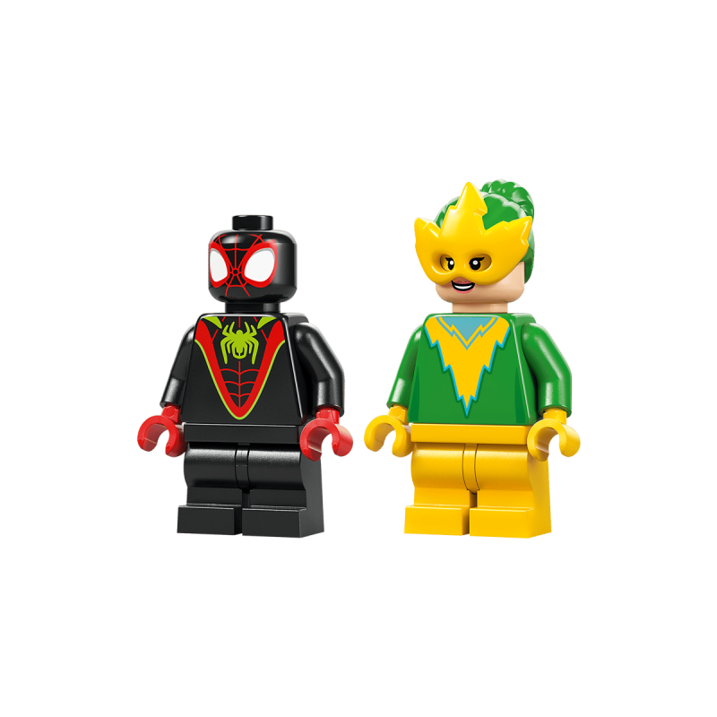 LEGO Marvel 11198 : Course-poursuite entre Spin et Electro en dino-véhicules