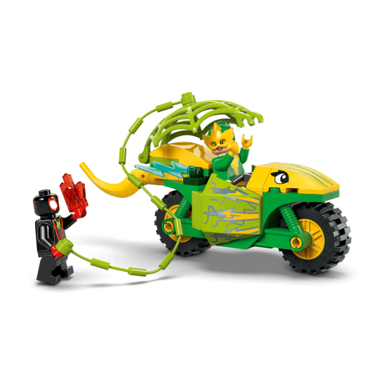 LEGO Marvel 11198 : Course-poursuite entre Spin et Electro en dino-véhicules