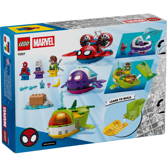 LEGO Marvel 11207 : Spidey : les véhicules sous-marins