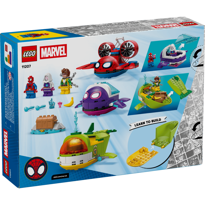 LEGO Marvel 11207 : Spidey : les véhicules sous-marins