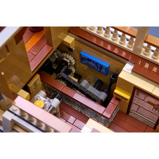 LEGO Ideas 21356 : Le bateau à vapeur du Mississippi