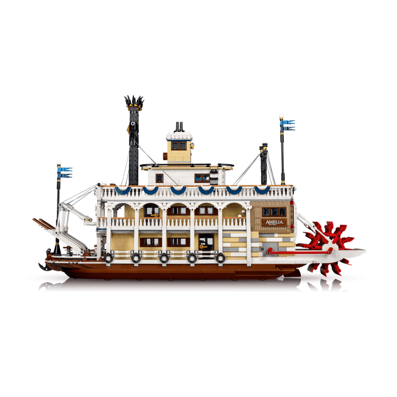 LEGO Ideas 21356 : Le bateau à vapeur du Mississippi