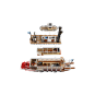 LEGO Ideas 21356 : Le bateau à vapeur du Mississippi