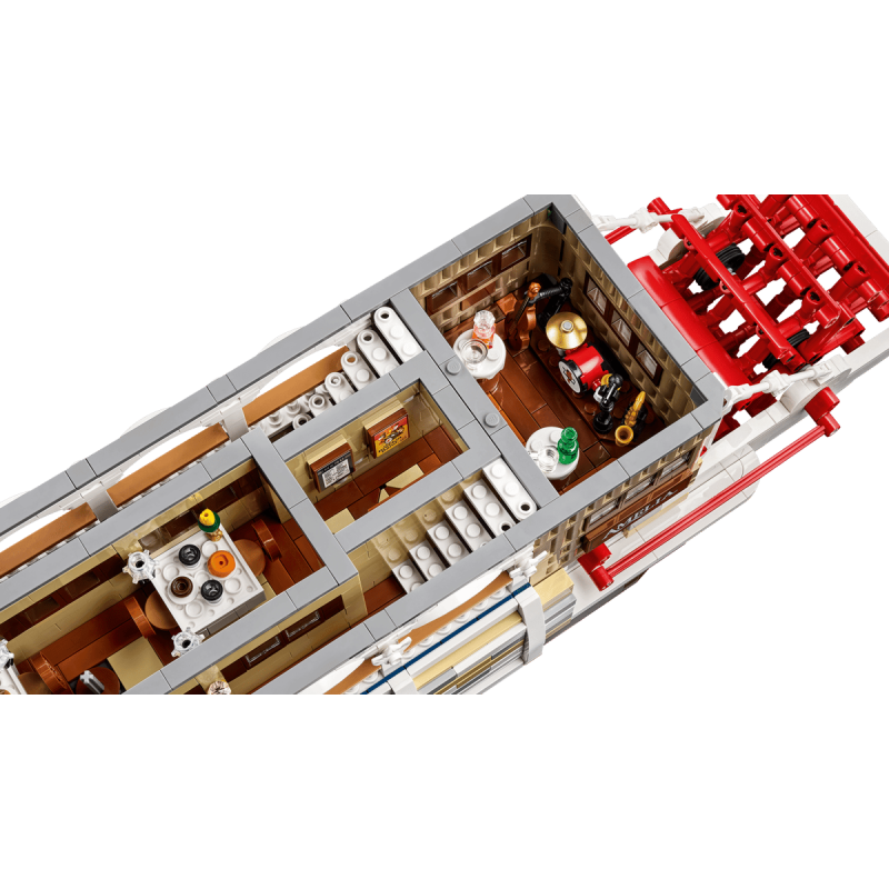 LEGO Ideas 21356 : Le bateau à vapeur du Mississippi