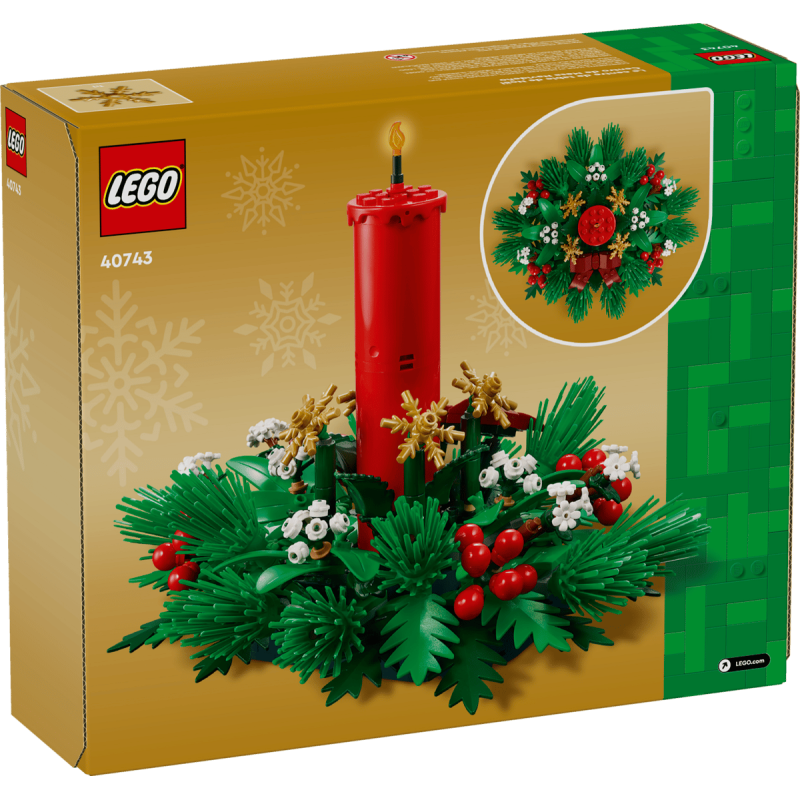 LEGO Saisonnier 40743 : Centre de table de Noël