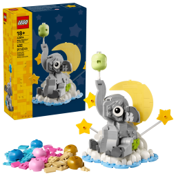 LEGO Objets divers 40814 : Le bébé éléphant dans le ciel