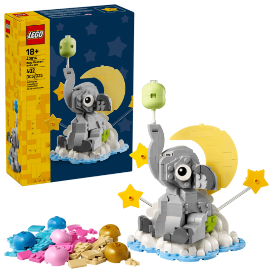 LEGO Objets divers 40814 : Le bébé éléphant dans le ciel