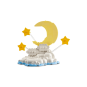 LEGO Objets divers 40814 : Le bébé éléphant dans le ciel