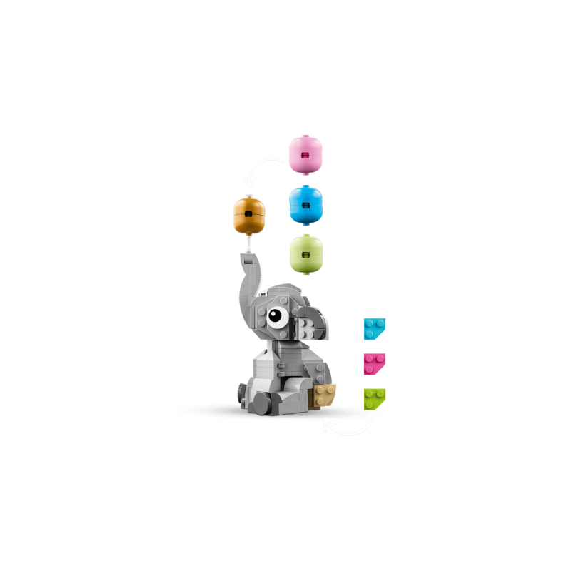 LEGO Objets divers 40814 : Le bébé éléphant dans le ciel