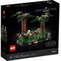 Lego Star Wars 75353 - Diorama de la course-poursuite en speeder sur Endor