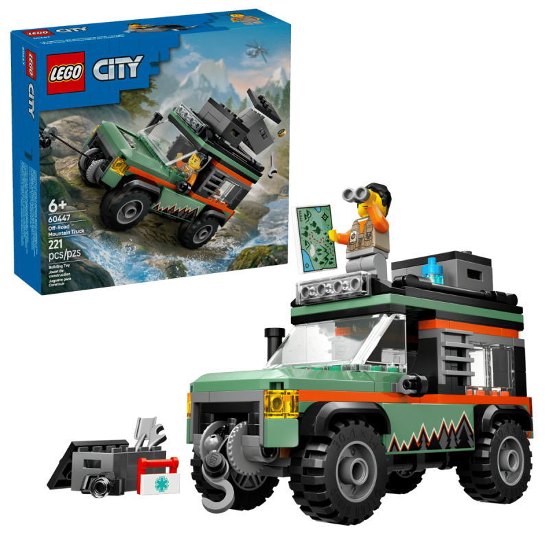 LEGO City 60447 : Le camion 4x4 tout-terrain