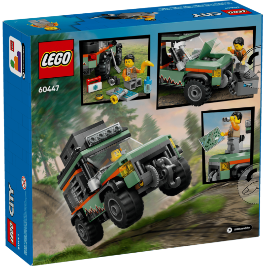 LEGO City 60447 : Le camion 4x4 tout-terrain