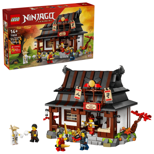 LEGO Ninjago 71858 : 15e anniversaire : La forge des quatre armes