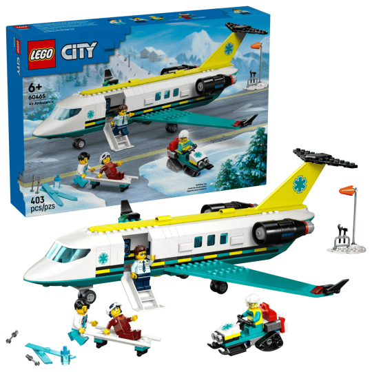 LEGO City 60465 : L’ambulance de secours aérienne