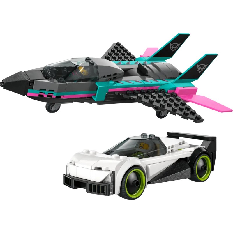 LEGO City 60489 :  Le jet contre la voiture