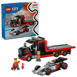 LEGO City 60493 : Camion de F1 avec voiture de course de F1 Audi