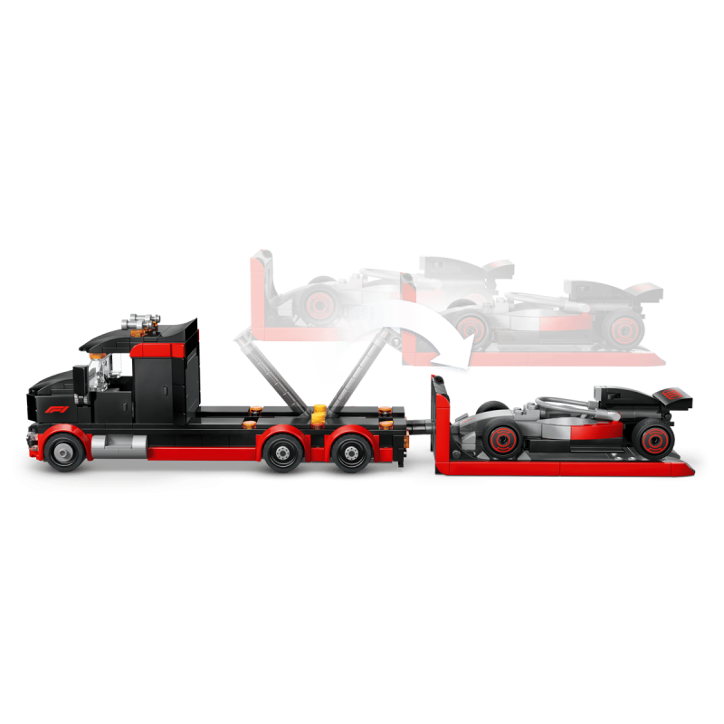 LEGO City 60493 : Camion de F1 avec voiture de course de F1 Audi