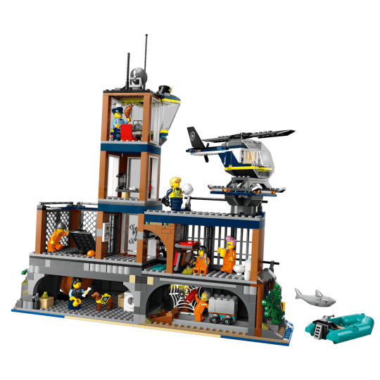 LEGO City 60419 : La prison de la police en haute mer