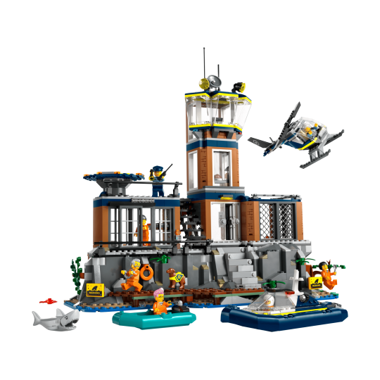 LEGO City 60419 : La prison de la police en haute mer